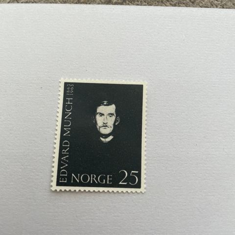 Norske frimerker 1963