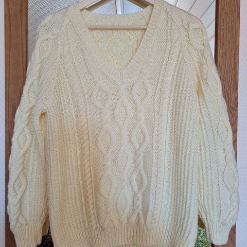 Hand knitted jumper