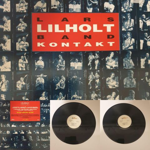 VINTAGE/RETRO LP-VINYL "LARS LILLHOLT/BAND KONTAKT 1990"