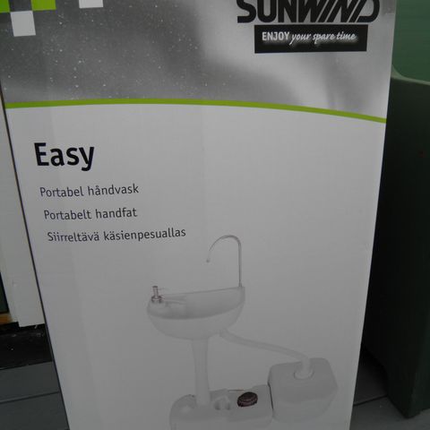 Sunwind Easy Potabel vask med tank