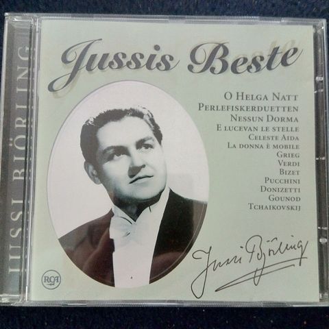 Jussi Björling "Jussis beste" CD