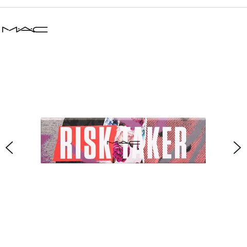 mac palette risk taker