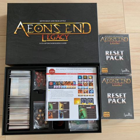 Aeon’s End Legacy med Reset Packs