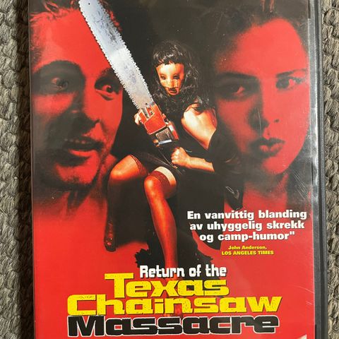 [DVD] Texas Chainsaw Massacre 4 - 1994 (norsk tekst)