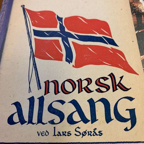 Norsk allsang ved Lars Sørås til salgs