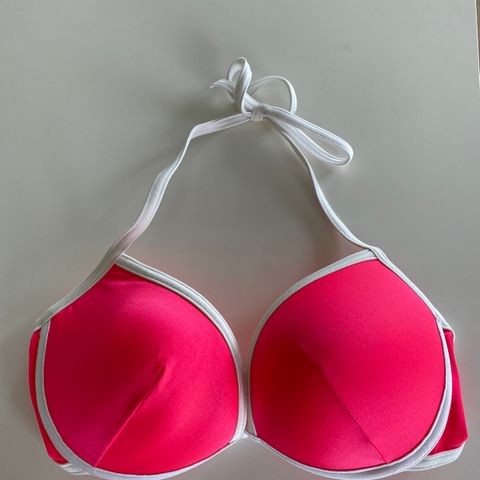 Victoria Secret bikini topp bringebær rød (mot rosa)