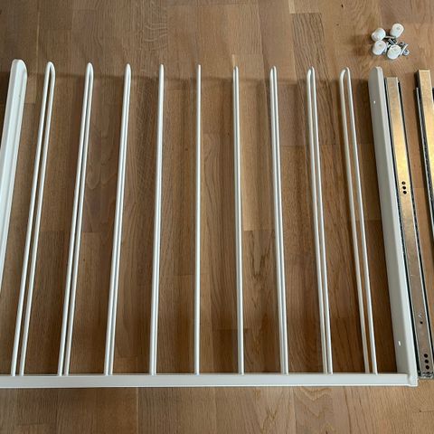 IKEA komplement uttrekkbar buksehenger, 75x58 selges
