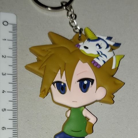 Digimon anime gummi nøkkelring selges!