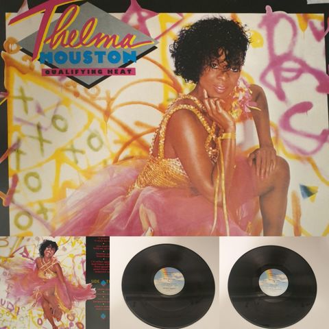 VINTAGE/RETRO LP-VINYL "THELMA HOUSTON/QUALIFYNG HEAT 1984 "