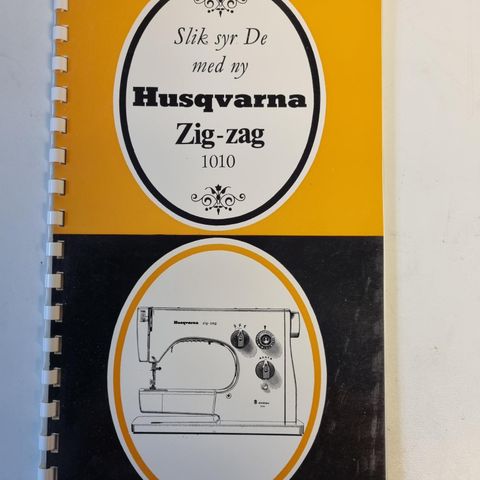 Instruksjonsbok til Husqvarna mod 1010