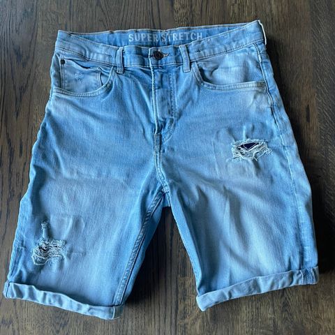 Jeansshorts fra HM (170)