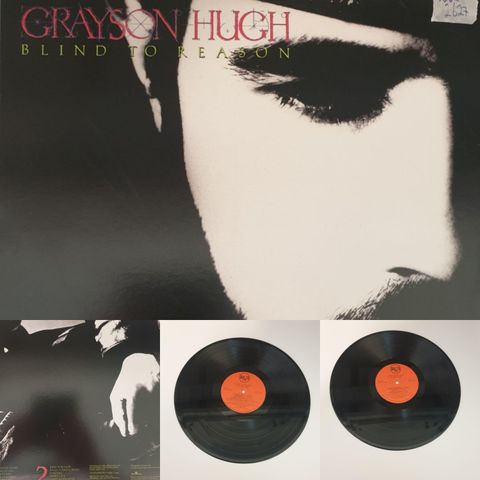 VINTAGE/RETRO LP-VINYL "GRAYSON HUGH/BLIND TO REASON 1988"