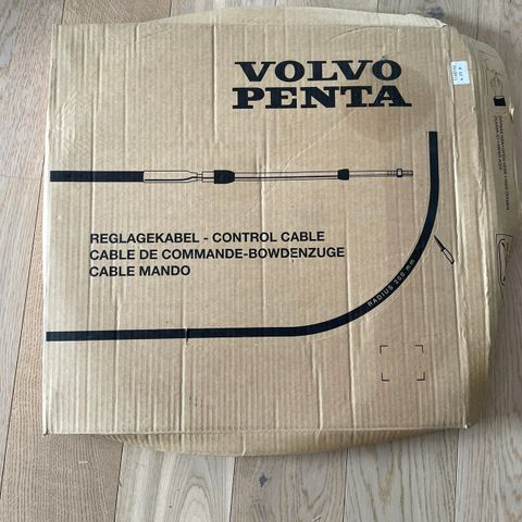 Volvo Penta reg./kontroll Kabel