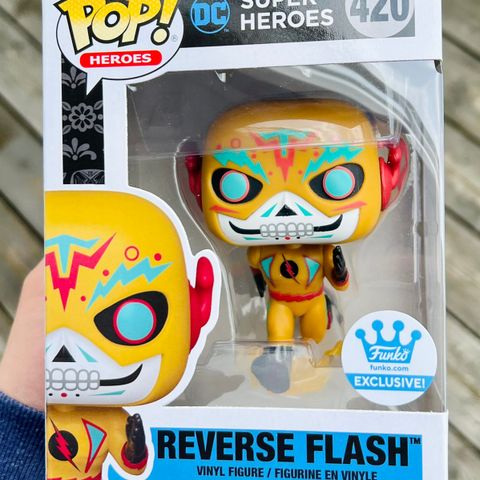 Funko Pop! Reverse Flash (Dia De Los DC) | DC Comics (420) Excl. to Funko-Shop