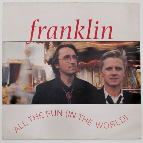LP - Franklin- All The Fun (In The World) 1990 Scandinavia