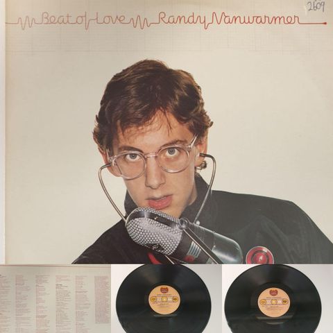 VINTAGE/RETRO LP-VINYL "RANDY VANWARMER/BEAT OF LOV 1981"