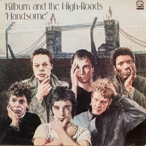 LP - Kilburn And The High-Roads - Handsome 1975 UK