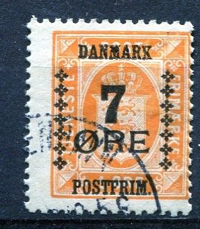 Danmark stemplet  AFA 160