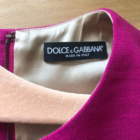 Dolce & Gabbana kjole str 44 italiensk- ca 38 norsk