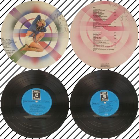 VINTAGE/RETRO LP-VINYL "QUADRO POP SHOW 1974"