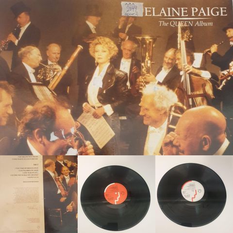 VINTAGE/RETRO LP-VINYL "THE QUEEN ALBUM/ELAINE PAIGE 1988"