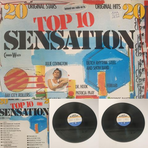 VINTAGE/RETRO LP-VINYL "TOP 10 SENSATION 1977"
