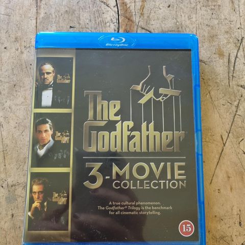 The Godfather 3-movie Collection på Blu-ray