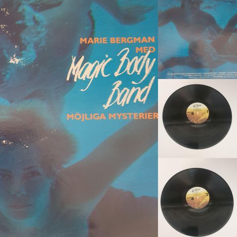 VINTAGE/RETRO LP-VINYL "MARIE BERGMAN MED MAGIC BODY BAND 1982"