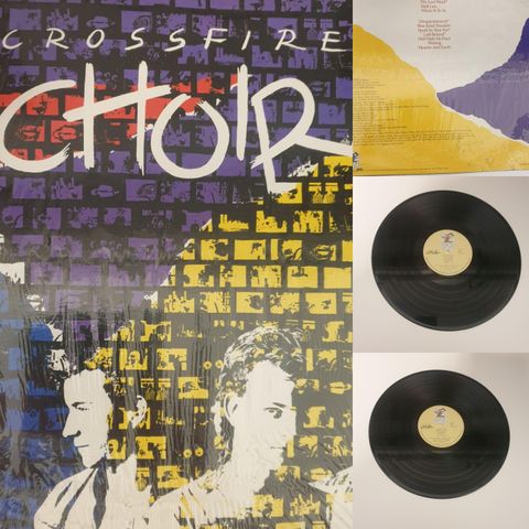 VINTAGE/RETRO LP-VINYL "CROSSFIRE CHOIR 1986"