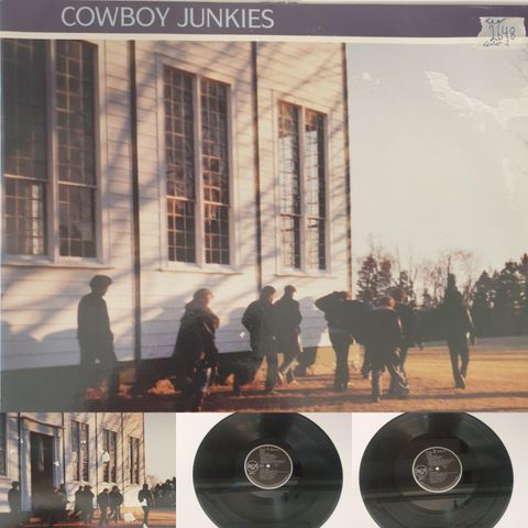VINTAGE/RETRO LP-VINYL "COWBOY JUNKIES/THE CAUTION HORSES 1990"