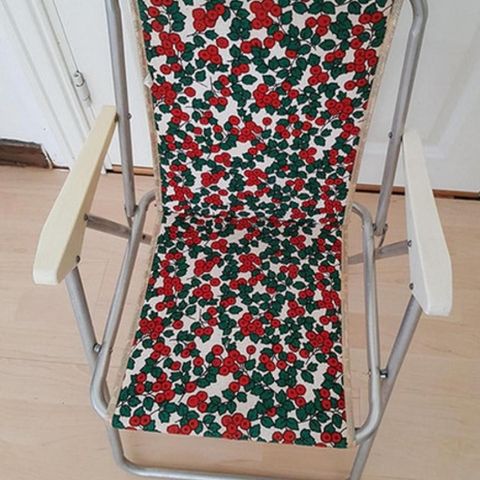 Retro kempping stol til barn