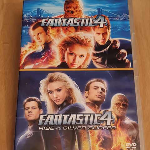 Fantastic 4 + Fantastic 4 - Rise of the Silver Surfer  ( DVD )