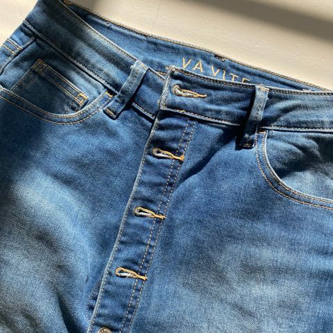 Jeans skjørt str 36/S