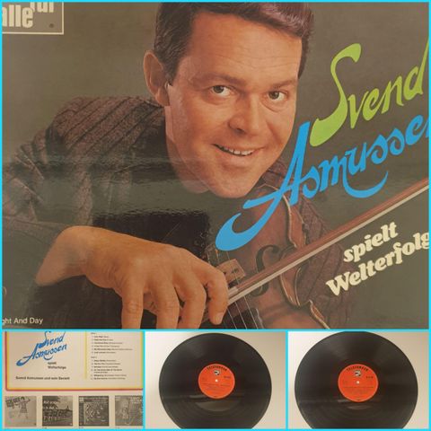 VINTAGE/RETRO LP-VINYL "SVEND AMUSSEN/SPIELT WELTERFOLGE "