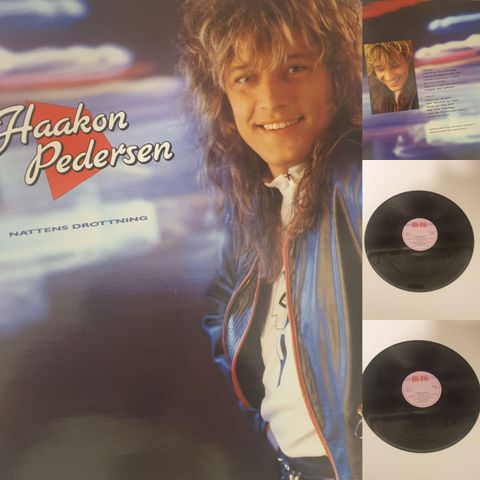 VINTAGE/RETRO LP-VINYL "HAAKON PEDERSEN/NATTENS DROTTNING 1989"