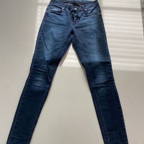 Jeans, som ny. Str 28/32