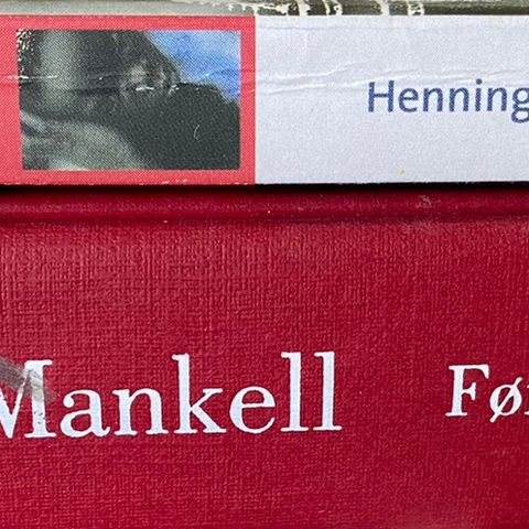 Henning Mankell, kr 70 for begge