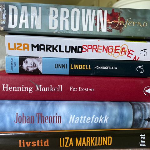 KRIM! Theorin, Mankell, Marklund, Lindell og Brown