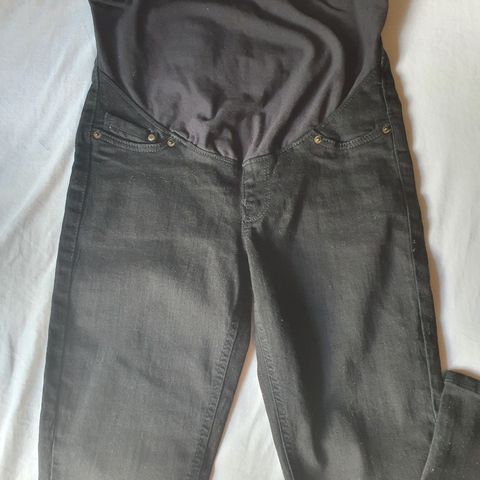 Mama jeans. Bukse gravid xs