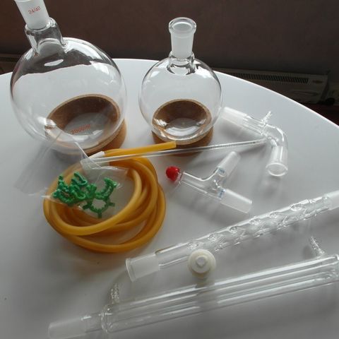 Stort Lab glass sett 1 liter