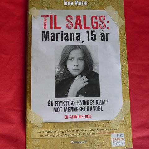 Til salgs: Mariana, 15 år