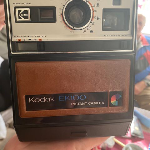 Gammelt kodak kamera