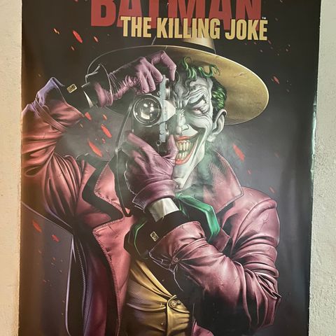 Stor plakat - BATMAN THE KILLING JOKE