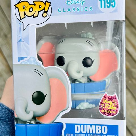 Funko Pop! Dumbo In Bubble Bath | Disney (1195) Excl. to Very Neko