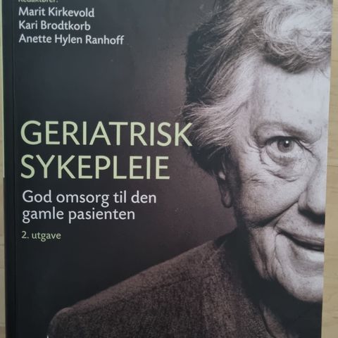 Geriatrisk Sykepleie, 2017, 2. utgave