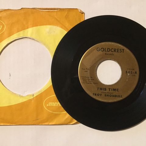 TROY SHONDELL / THIS TIME - 7" VINYL SINGLE