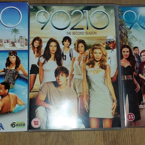 90210 Sesong 1-3 DVD