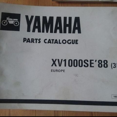 Yamaha VX1000SE delekatalog.
