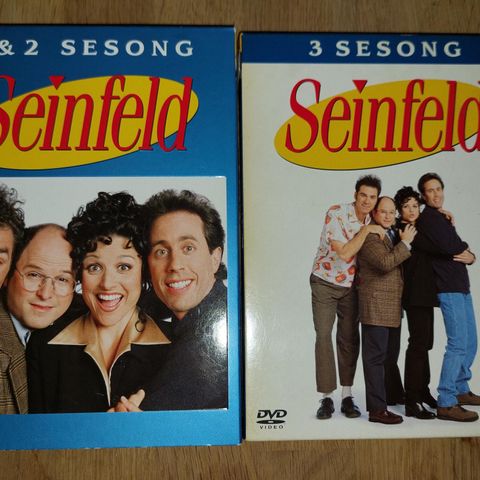 Seinfeld sesong 1-4 DVD