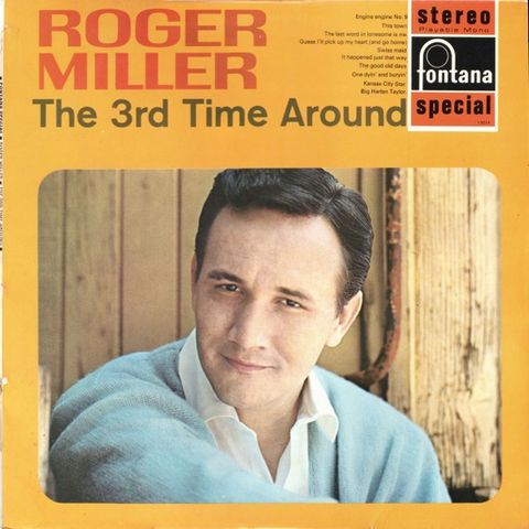 Roger Miller – The 3rd Time Around (LP, Album, RE 1968)